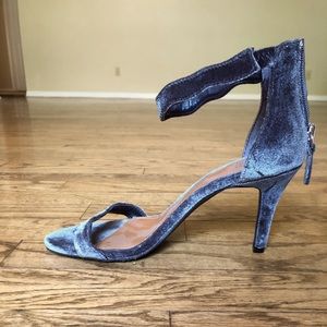 14th & Union Velvet High Heels